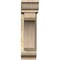 Ekena Millwork Legacy Traditional Rough Sawn Bracket w/ Offset Brace, Douglas Fir, 6"W x 18"D x 22"H BKT0604X18X22LEC01RDF - alternate 2
